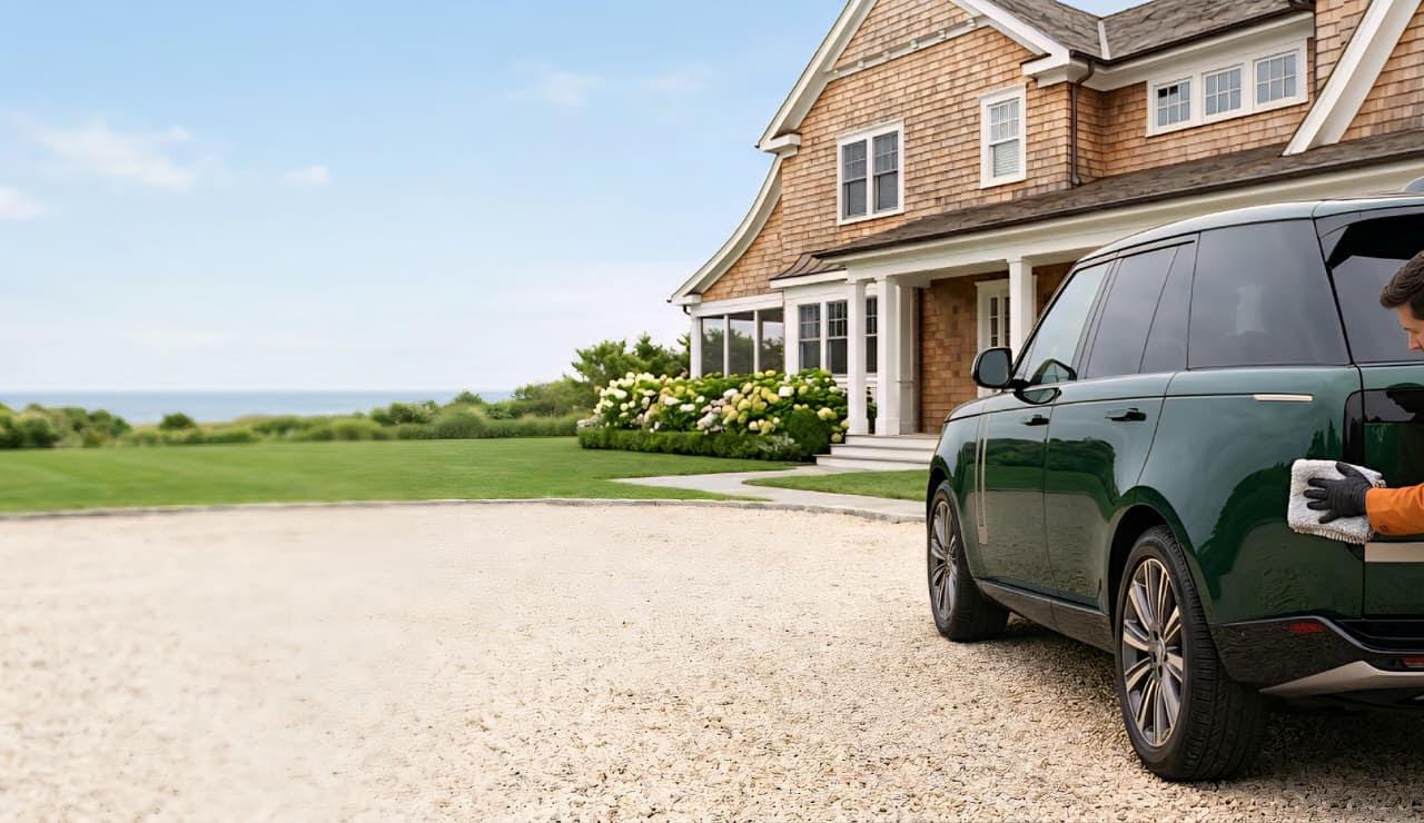 Bubld mobile car wash in the Hamptons